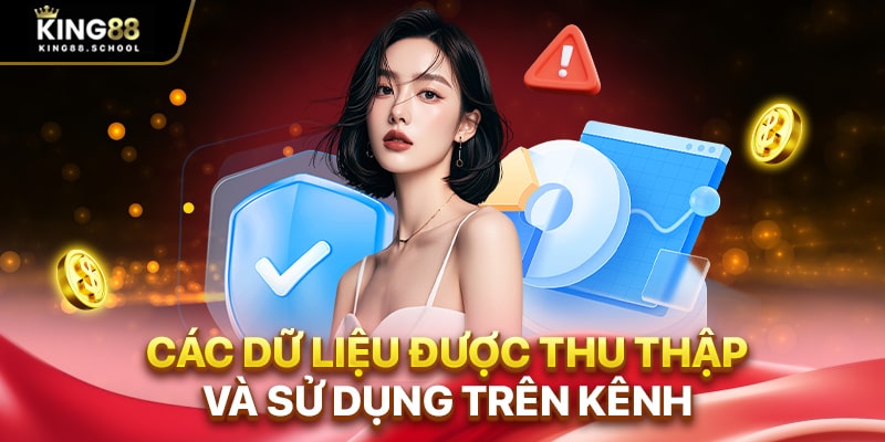 Các dự liệu được thu thập và sử dụng trên kênh